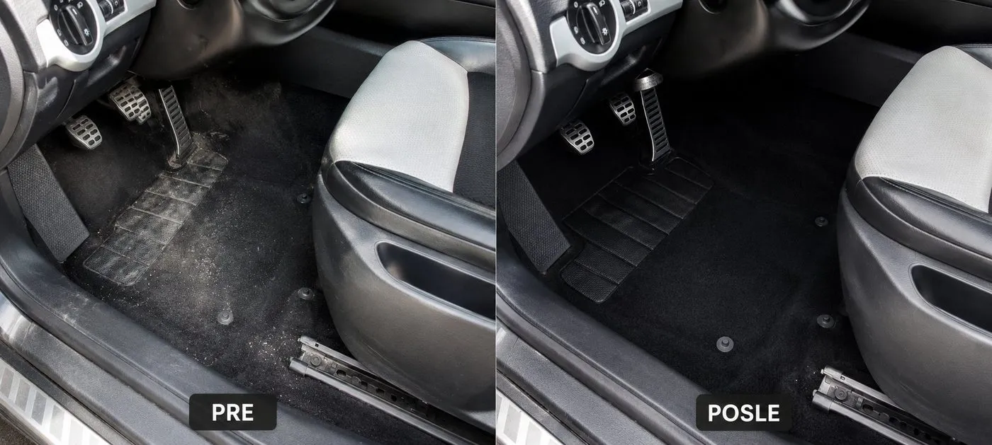 Auto patosnica i tepih